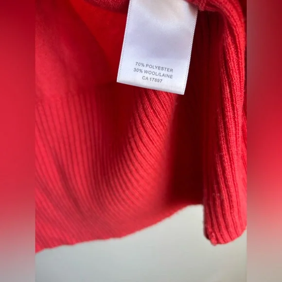 Banana Republic Open-Front Cardigan in Coral - Picture 4 of 5